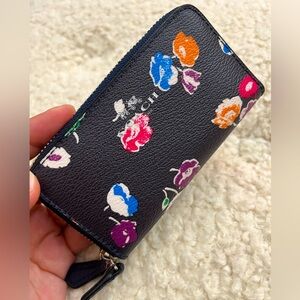 NWT —— COACH double zip mini wallet card holder